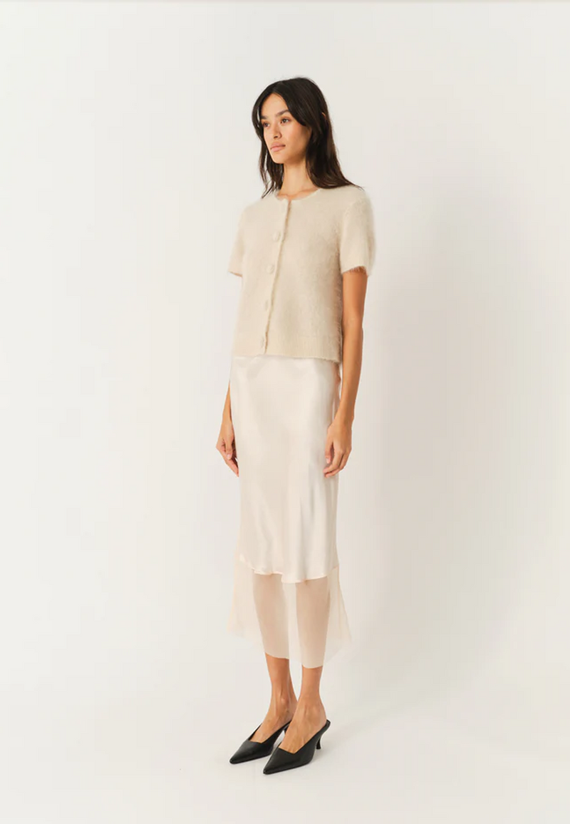 Roma Mini Cardigan | Champagne
