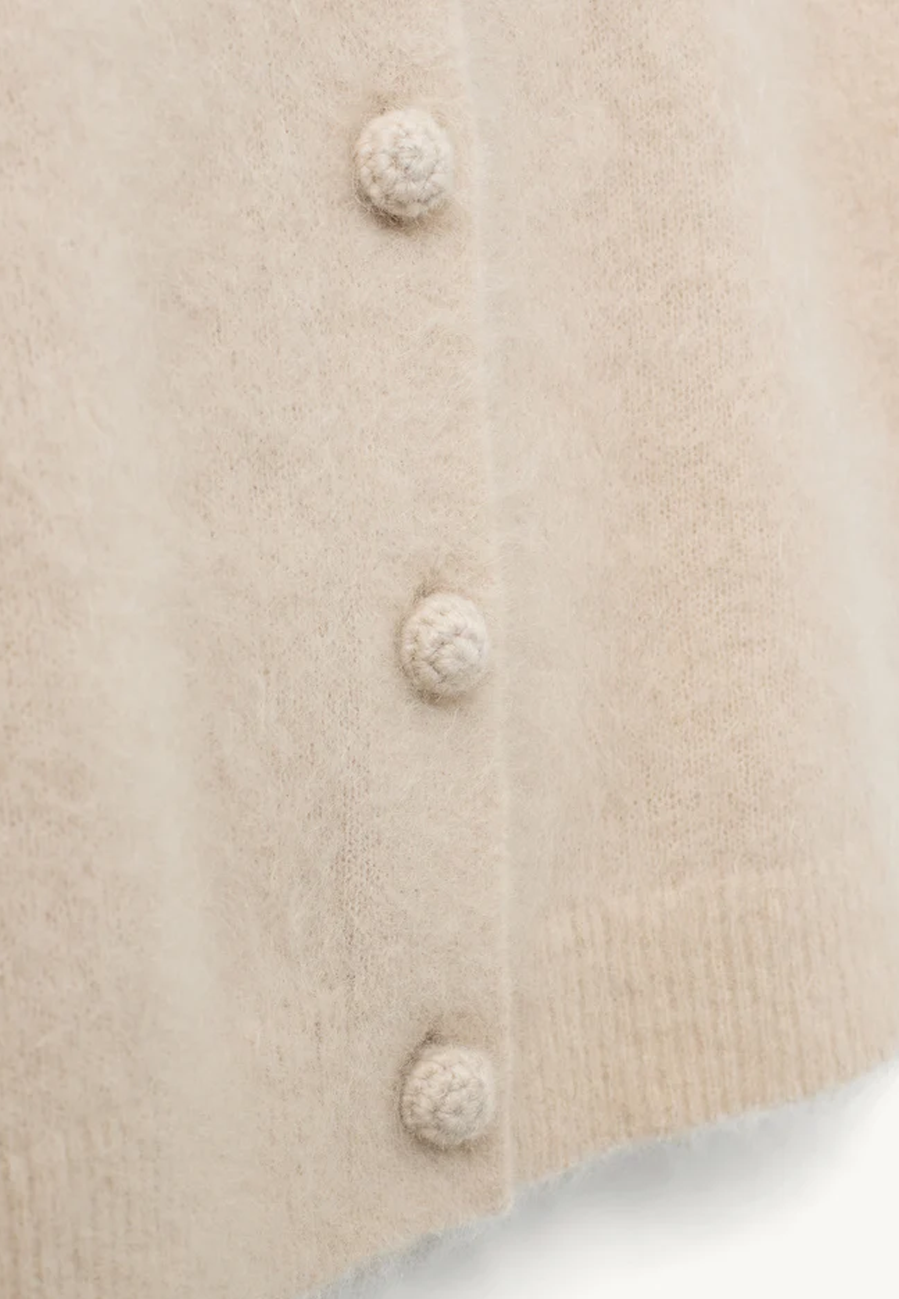 Roma Mini Cardigan | Champagne