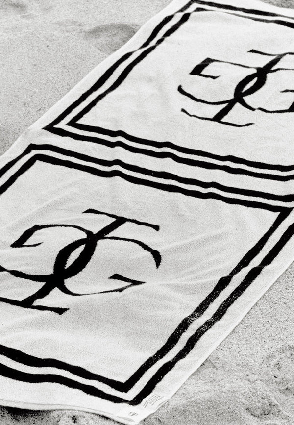 St. Tropez Logo Towel | Bone