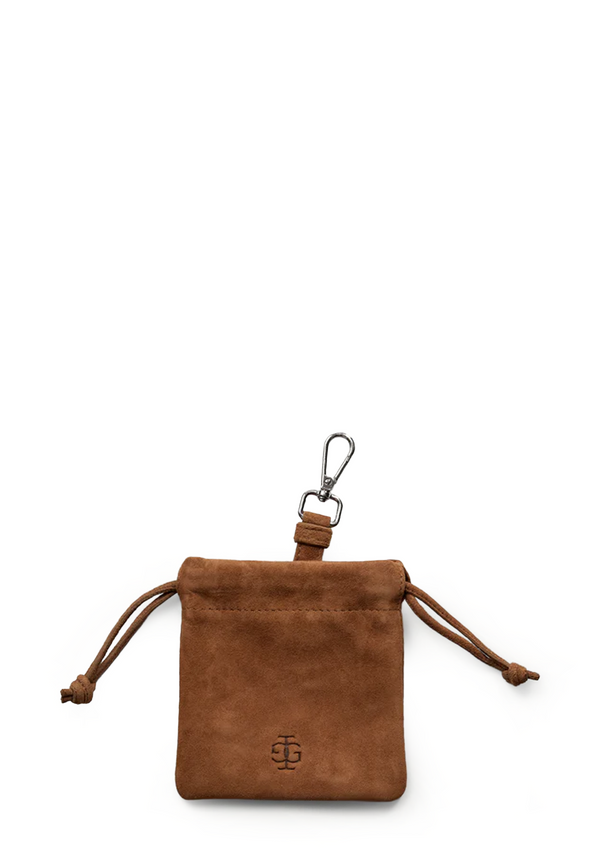 Suede Pouch | Hazelnut