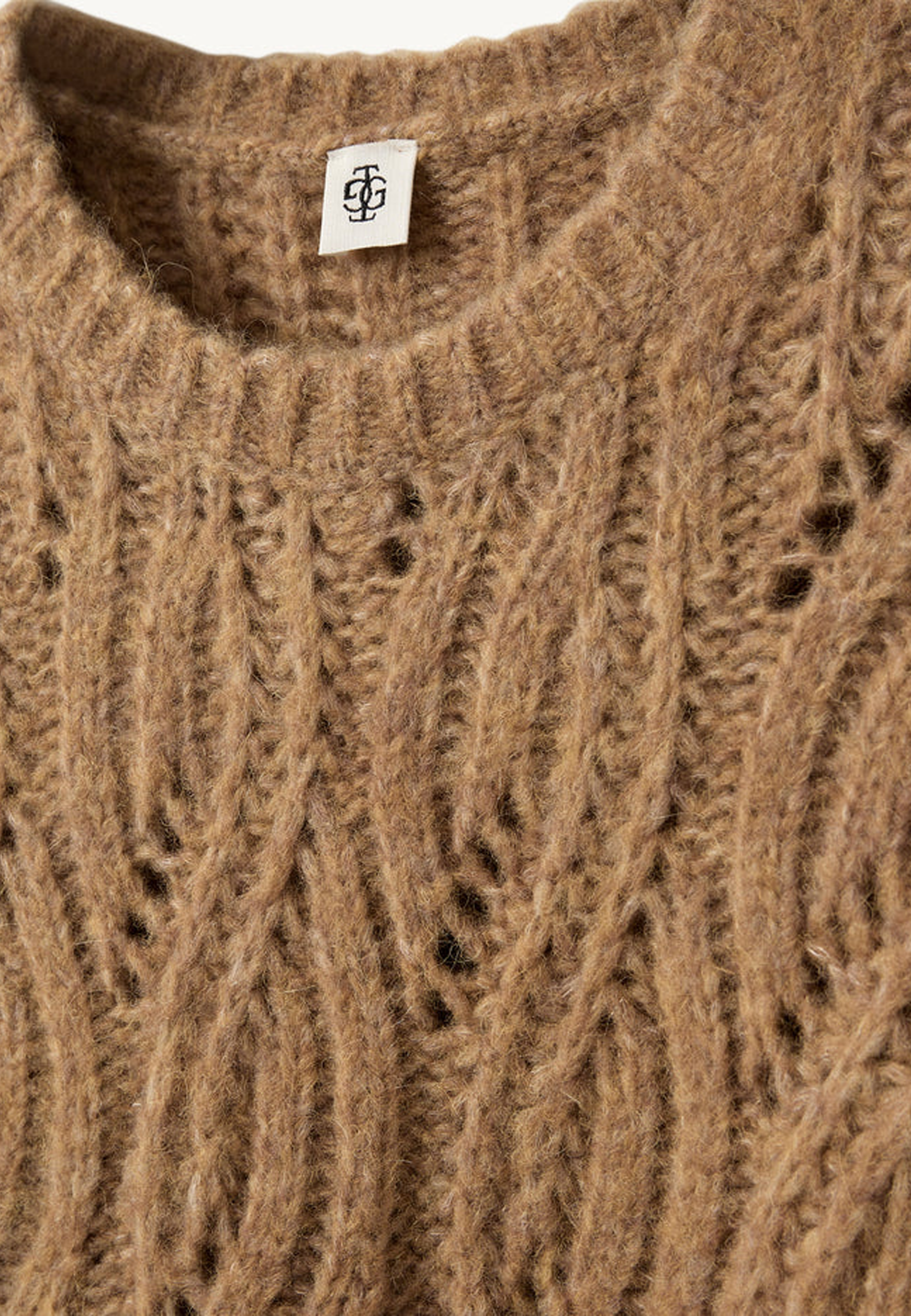 Valentina Knit T-Shirt | Camel