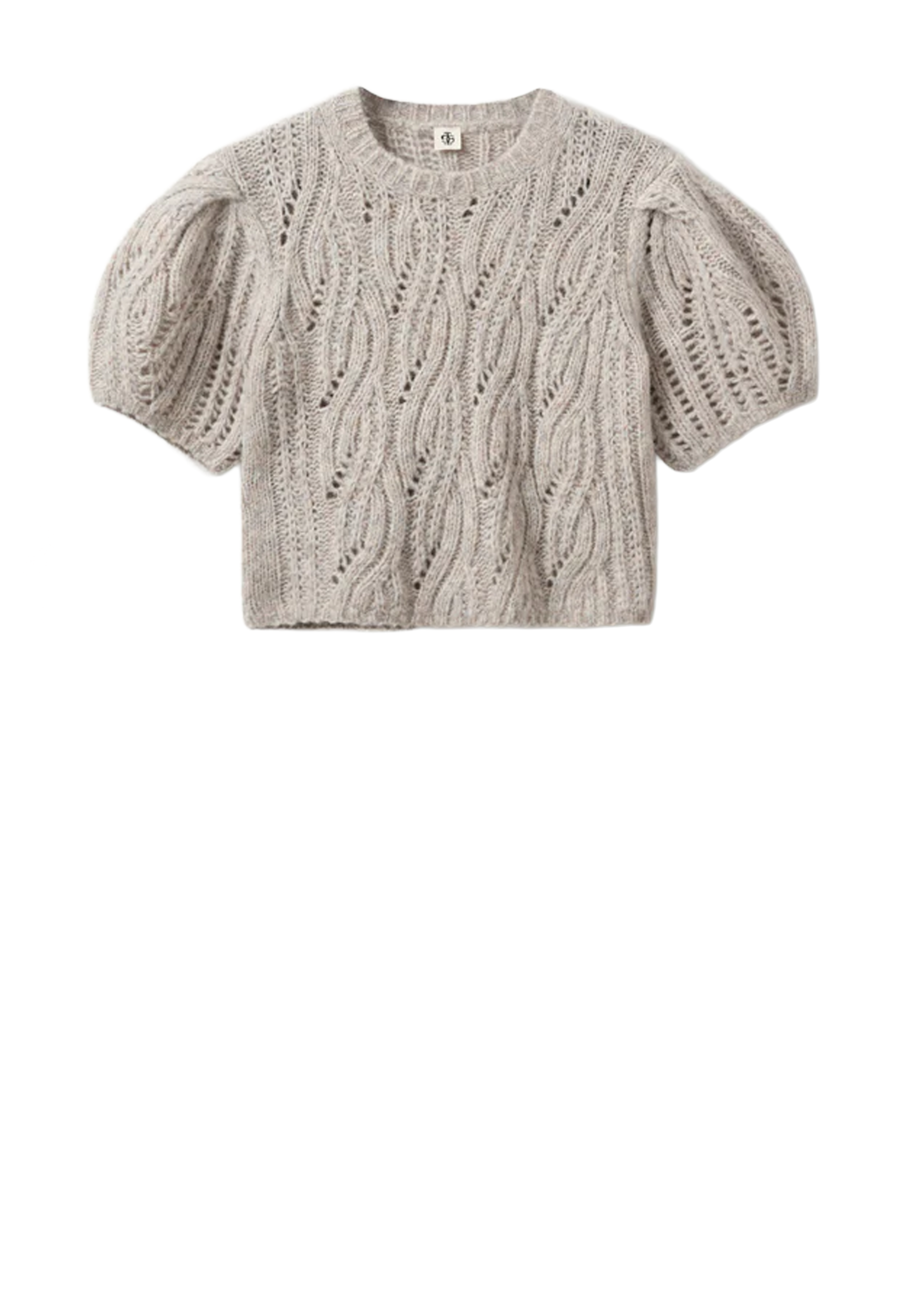 Valentina Strick T-Shirt | Taute Melange