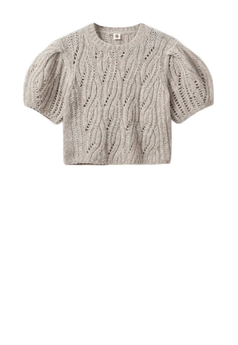Valentina Strick T-Shirt | Taute Melange