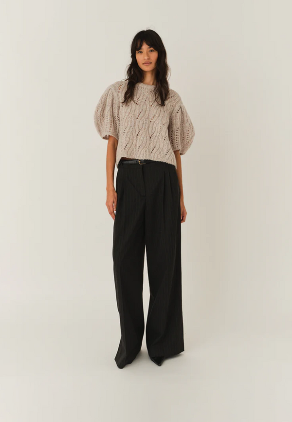 Valentina Strick T-Shirt | Taute Melange
