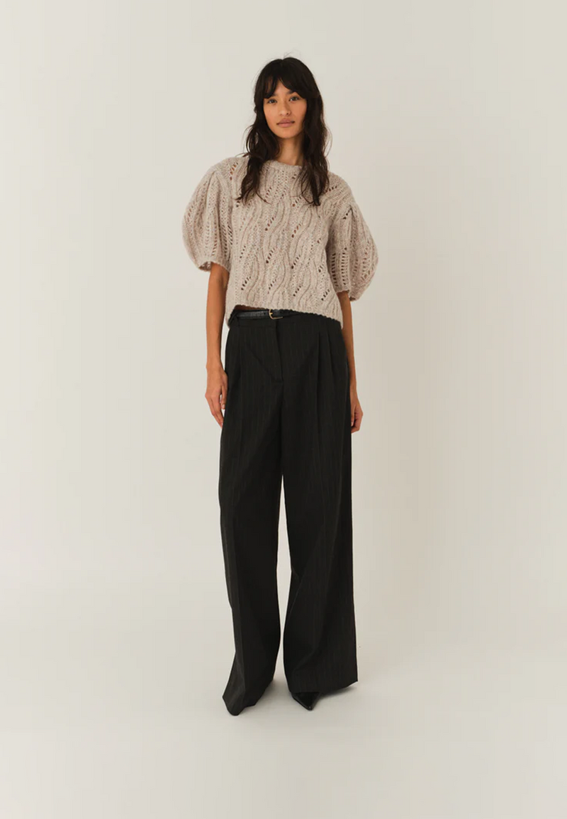 Valentina Strick T-Shirt | Taute Melange