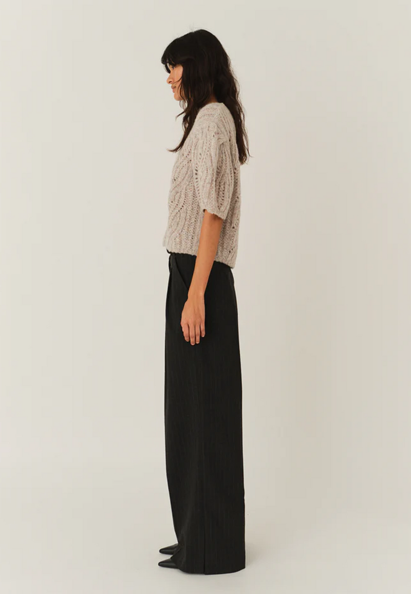 Valentina Strick T-Shirt | Taute Melange
