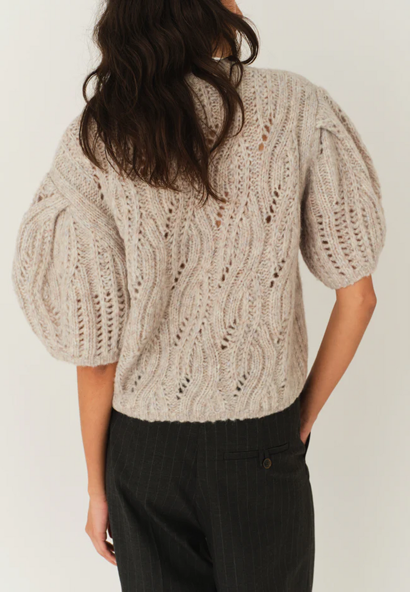 Valentina Strick T-Shirt | Taute Melange