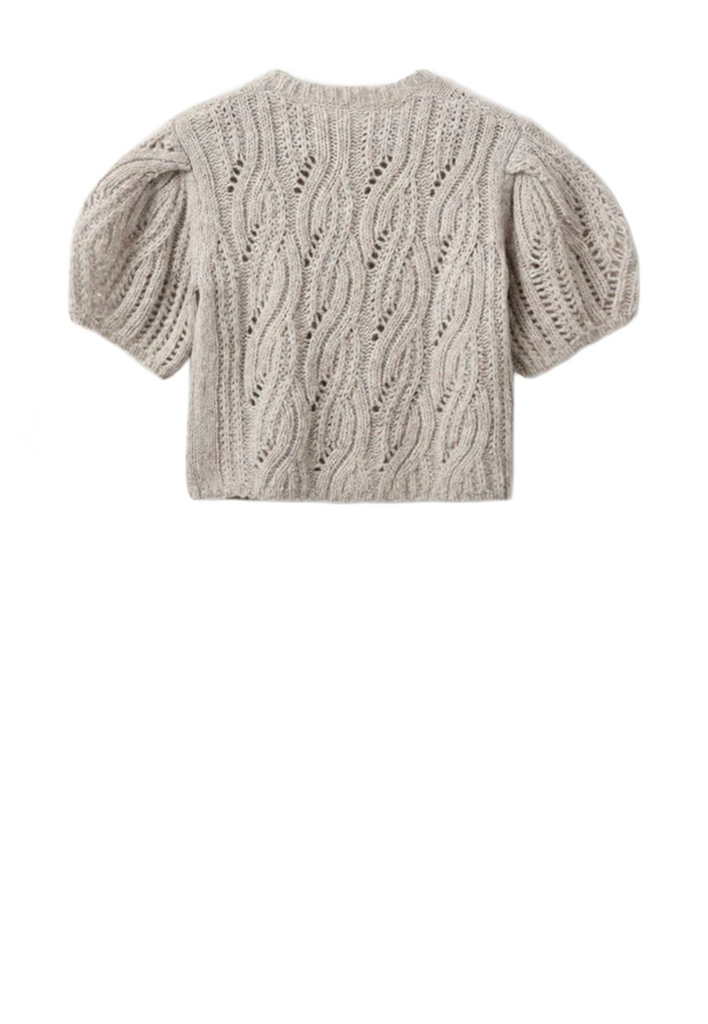 Valentina Strick T-Shirt | Taute Melange