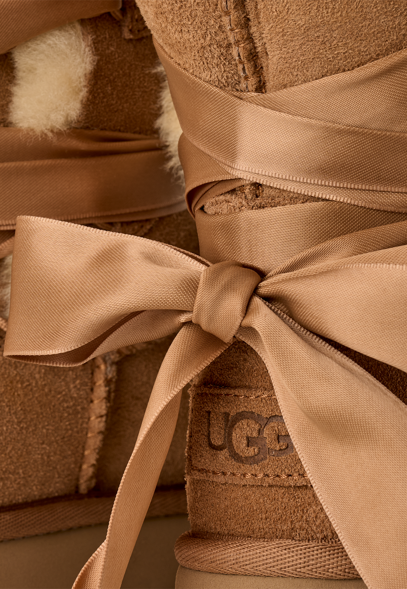 Bailey Tie Boot | Chestnut