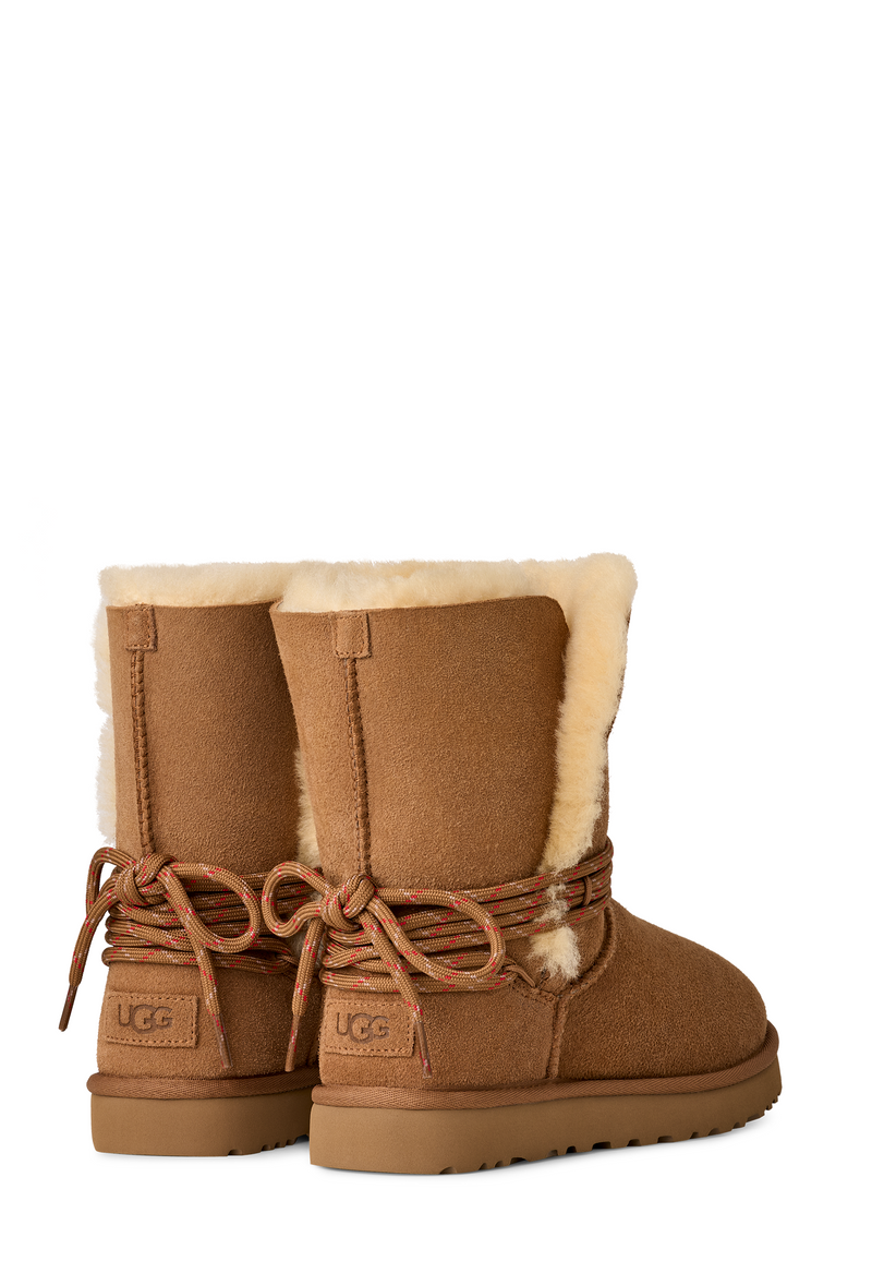 Bailey Tie Boot | Chestnut