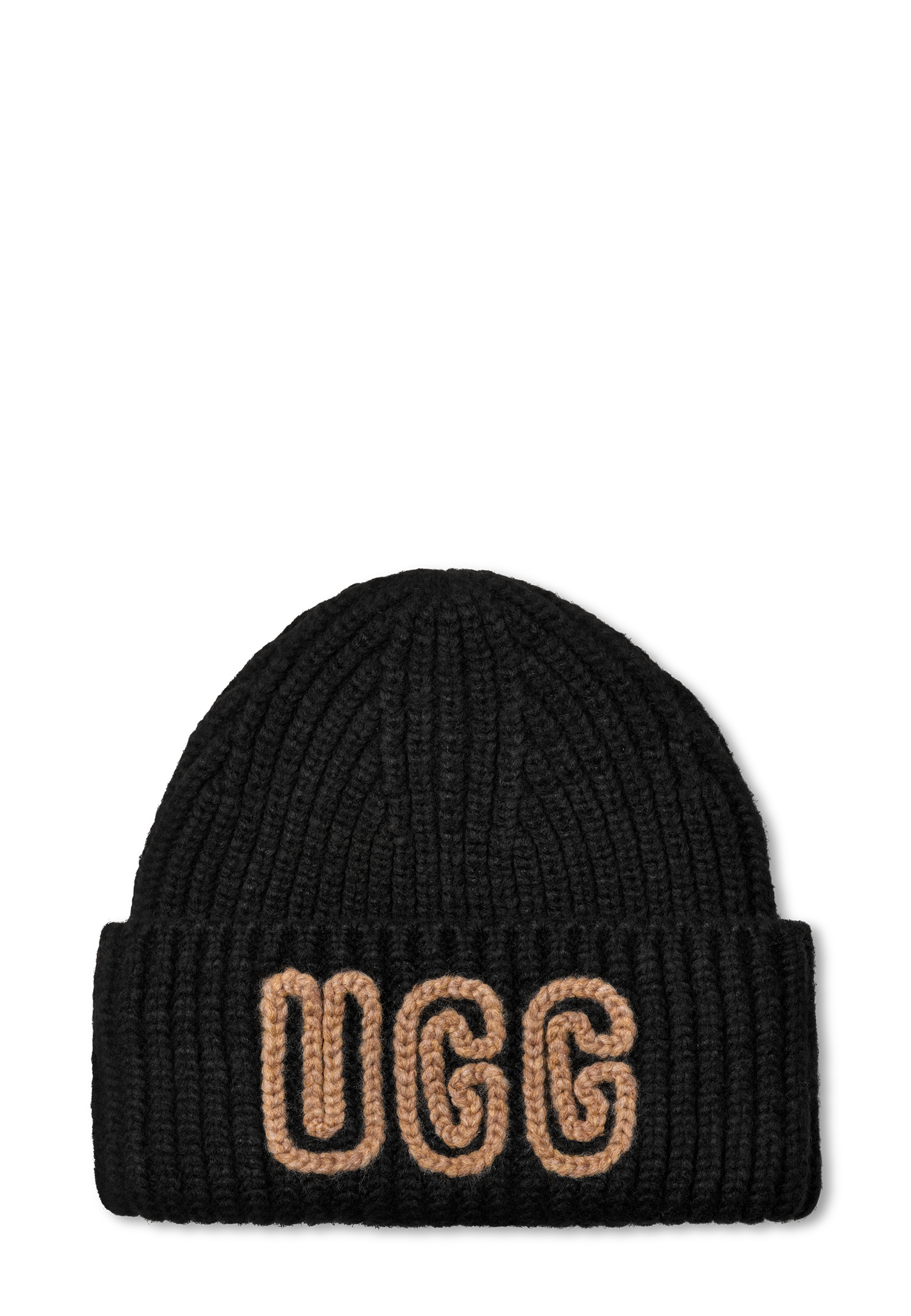 Chunky Crafted Rib Beanie | Black