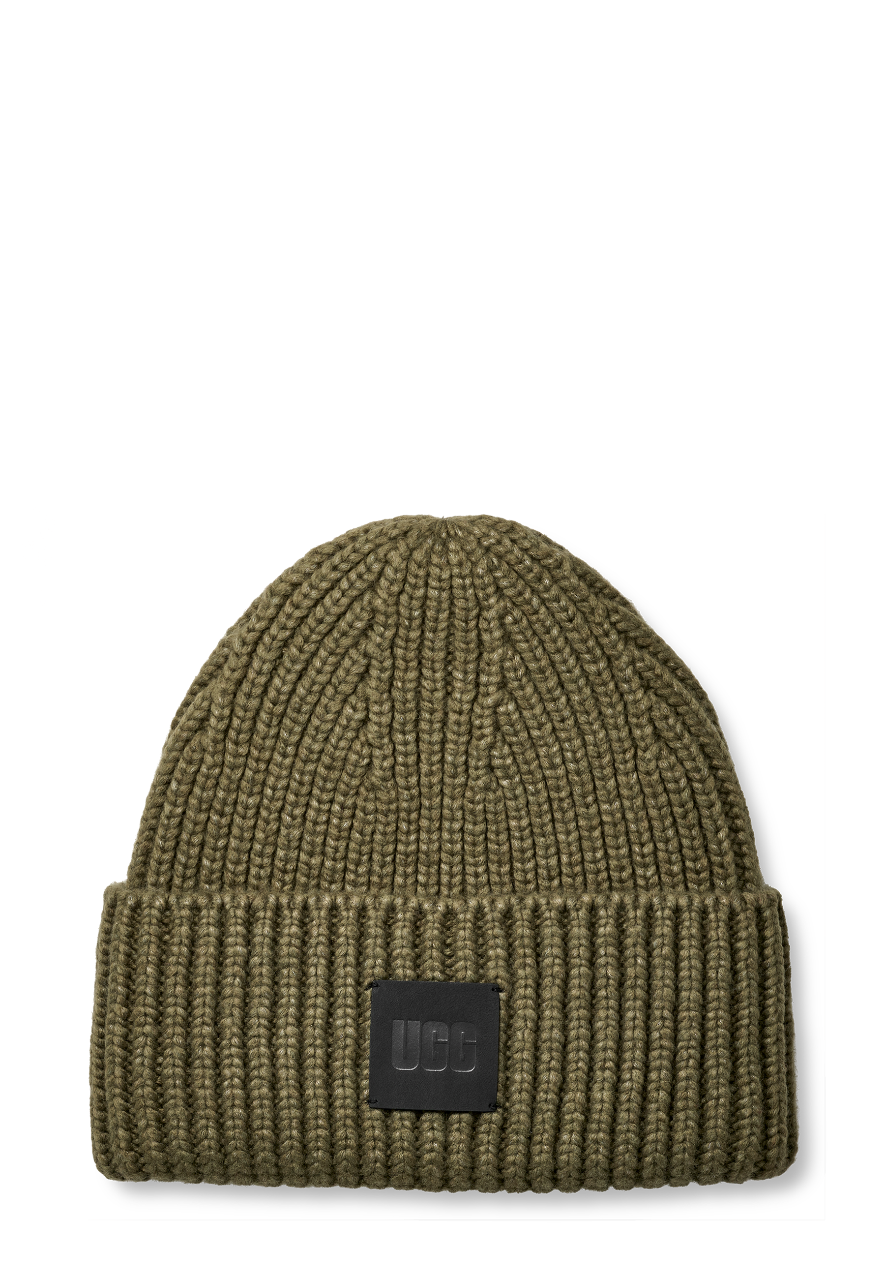 Chunky Rib Beanie | Burnt Olive