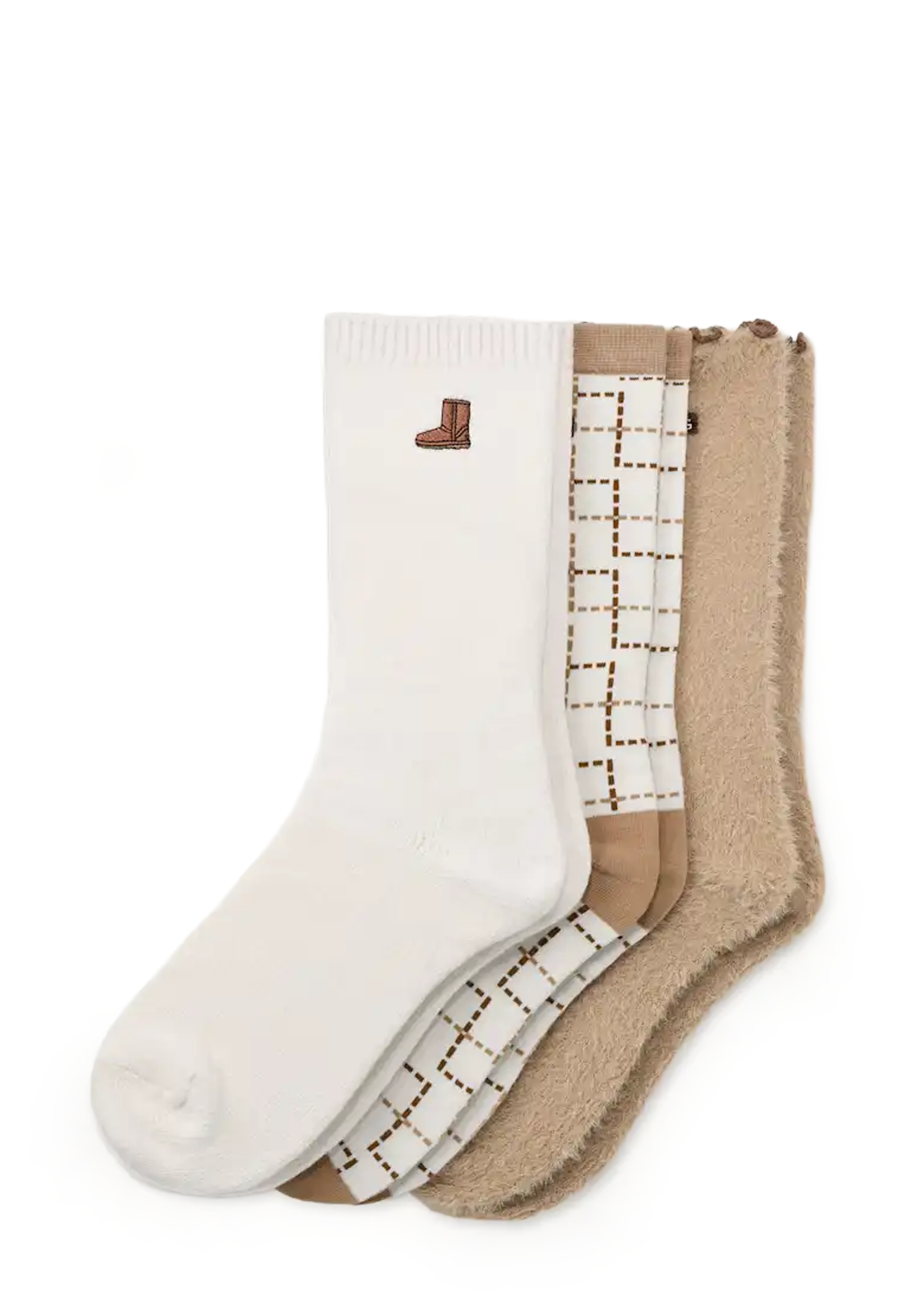 Classic Crew 3er Pack Socke | Boot Plaid Sand