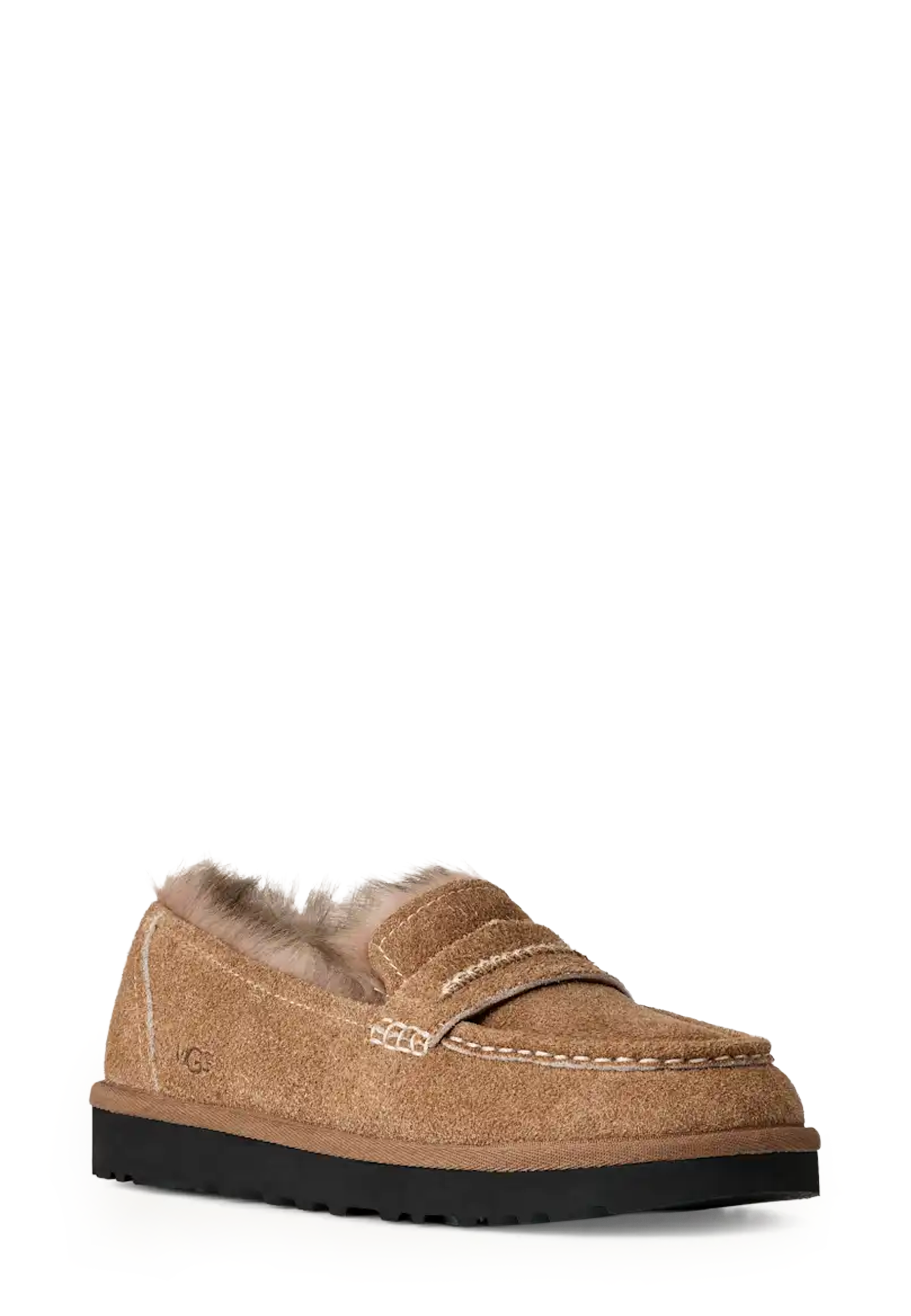 Ellis warm lining loafers | Chestnut