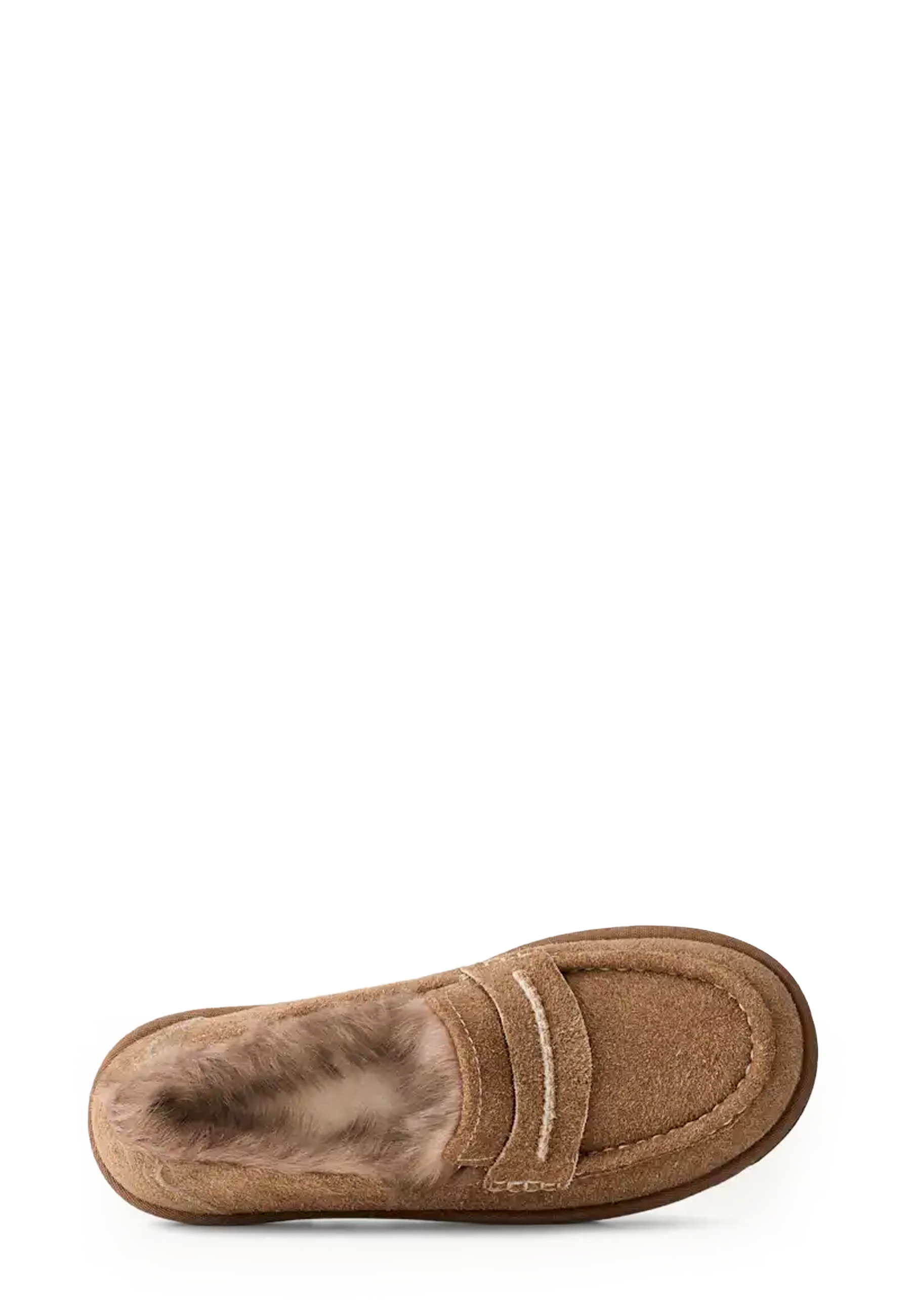 Ellis warm lining loafers | Chestnut