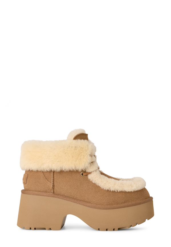 Esmee Lace-Up Boot | Chestnut
