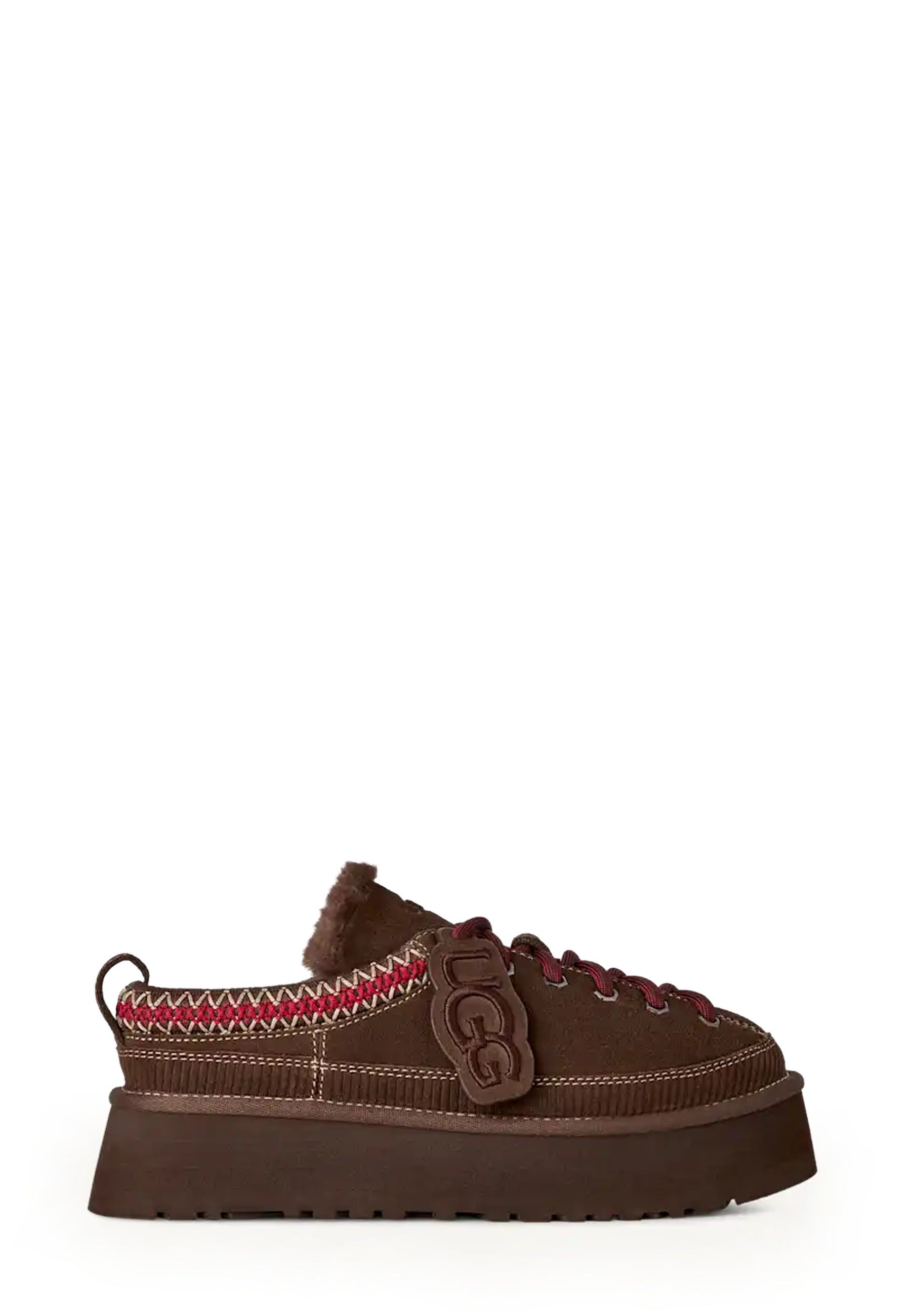 Heritage Lace-Up Slipper | Burnt Cedar
