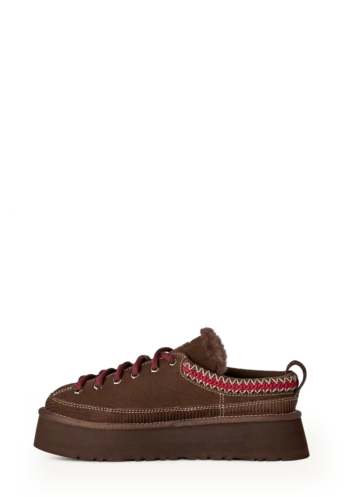 Heritage Lace-Up Slipper | Burnt Cedar