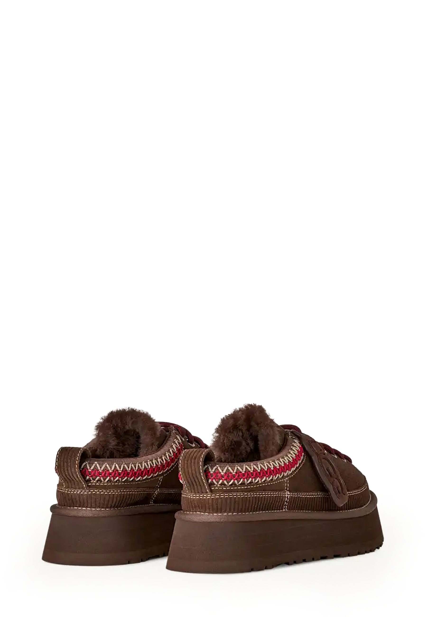 Heritage Lace-Up Slipper | Burnt Cedar