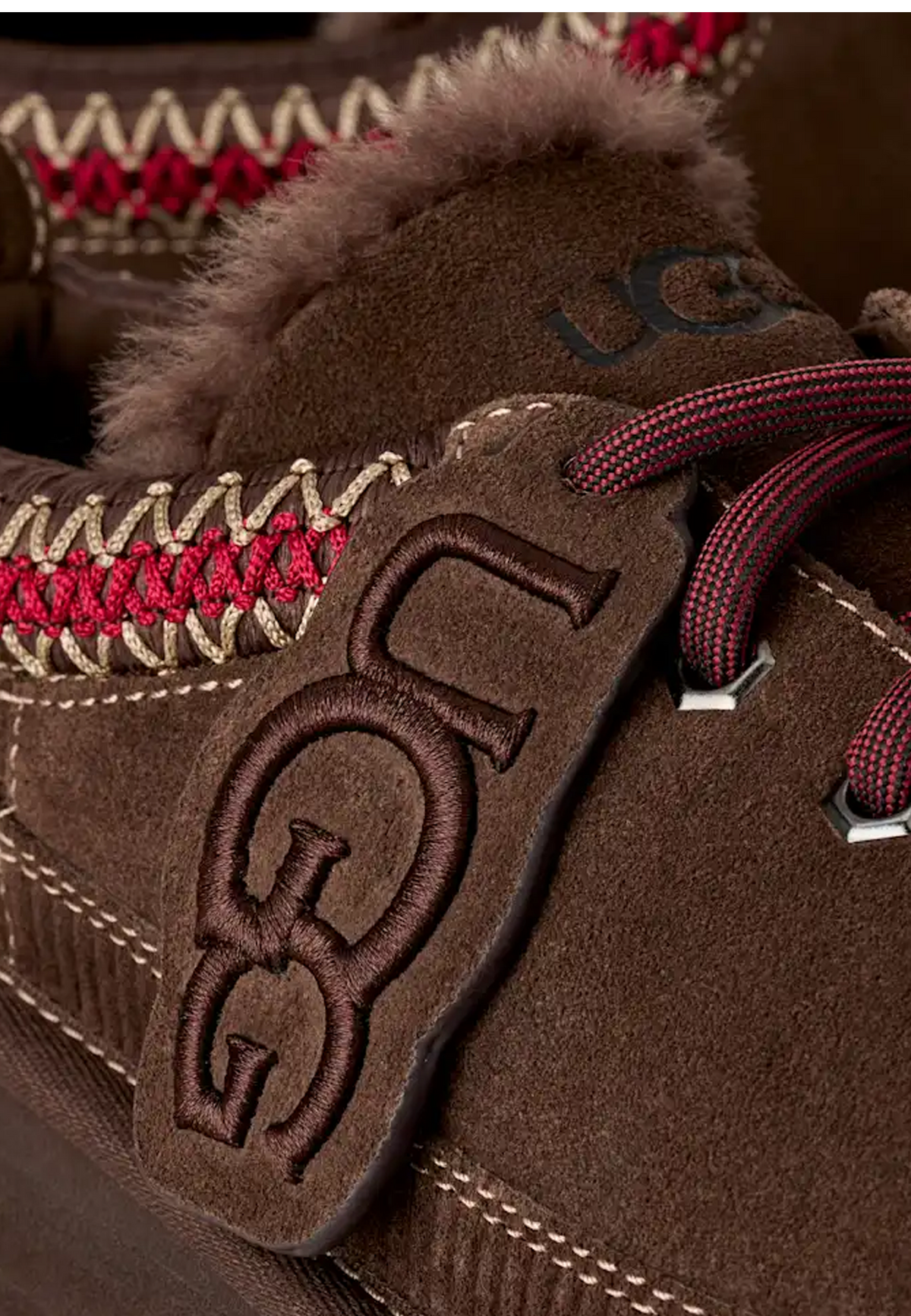 Heritage Lace-Up Slipper | Burnt Cedar