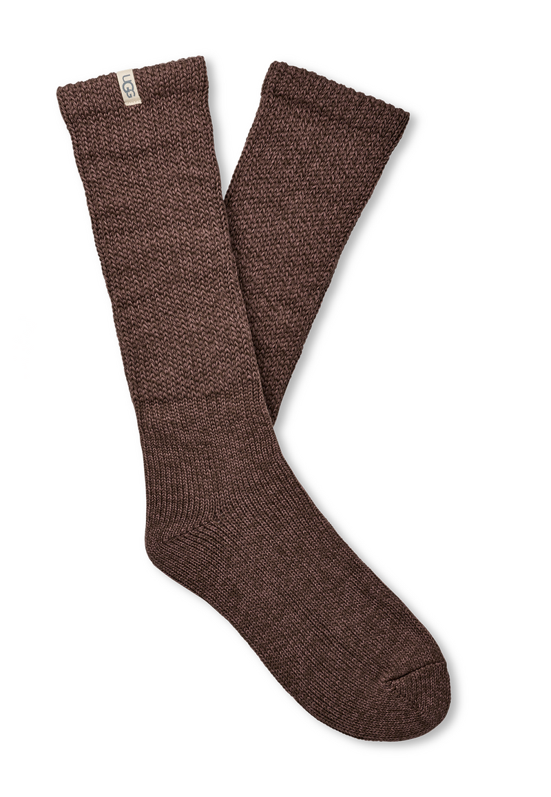 Tyla Slouchy Crew II Overknee Socke | Allspice