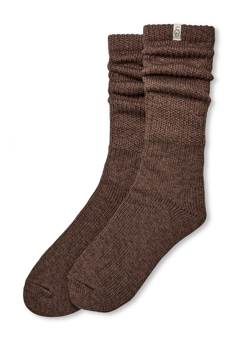 Tyla Slouchy Crew II Overknee Socke | Allspice