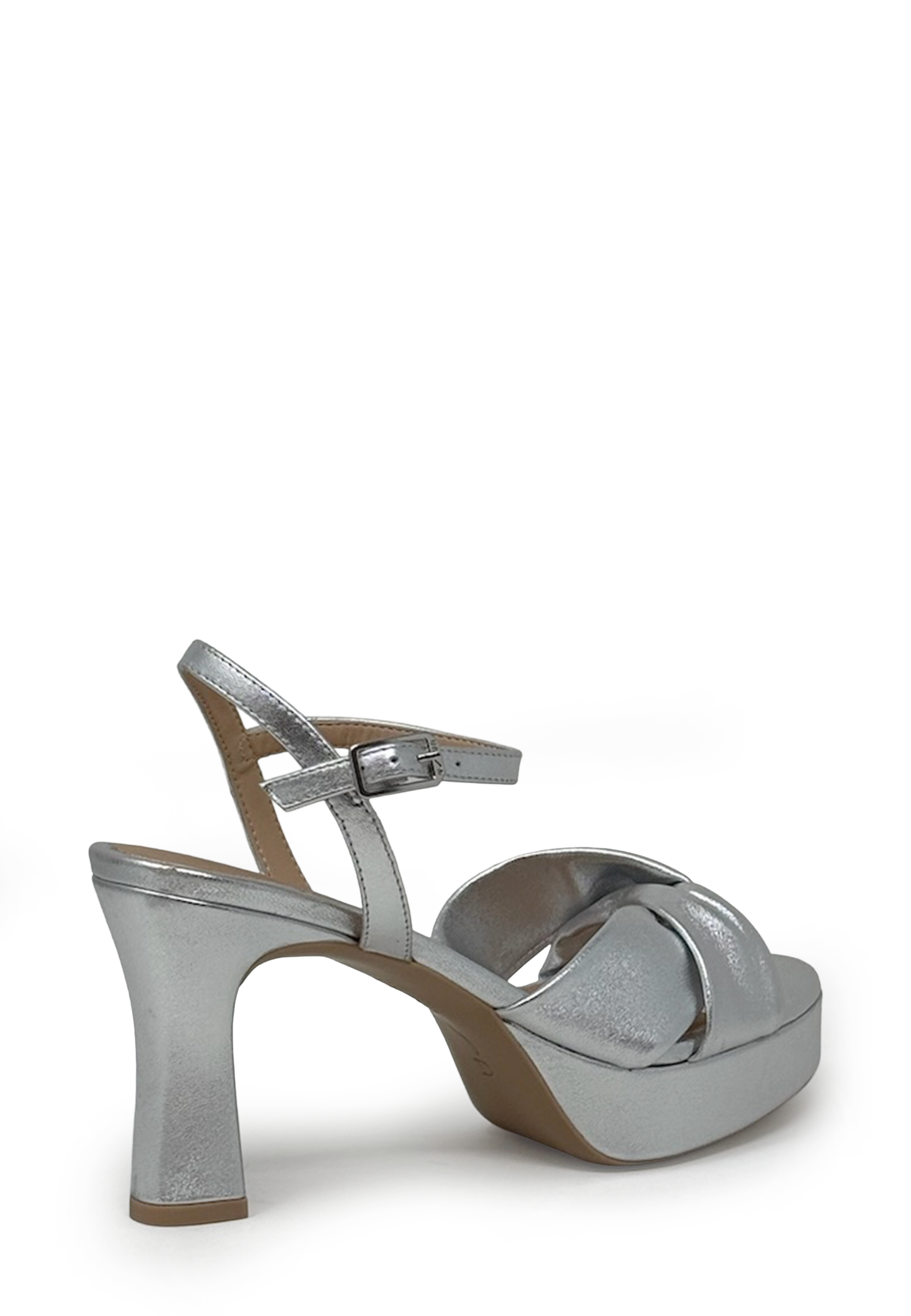 Onoa Heel Sandal | Silver
