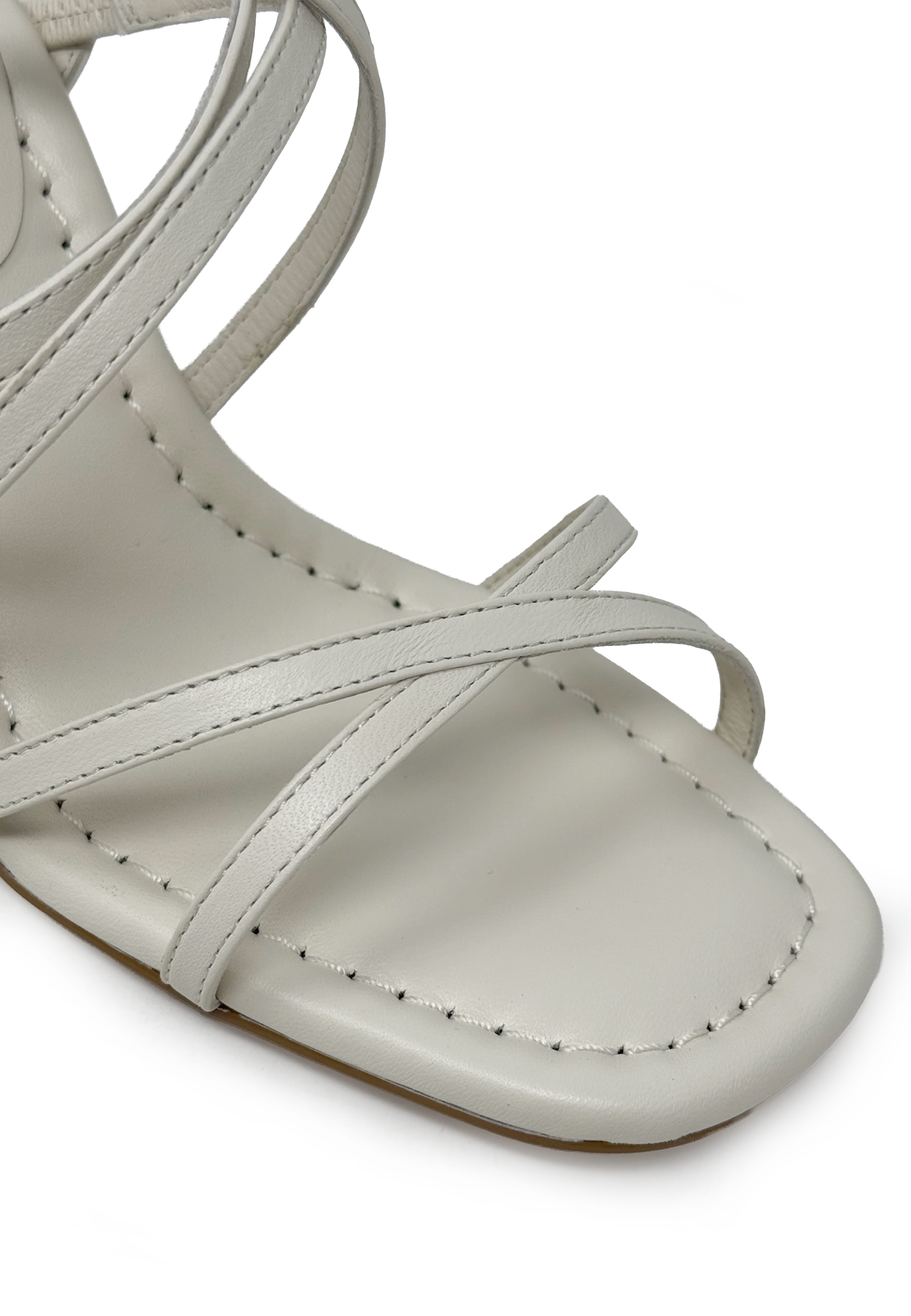 Salmir Heel Sandal | Ivory