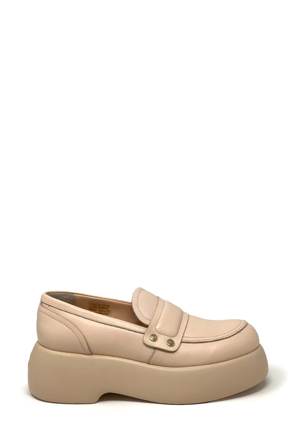 Puffy moc loafers | pink
