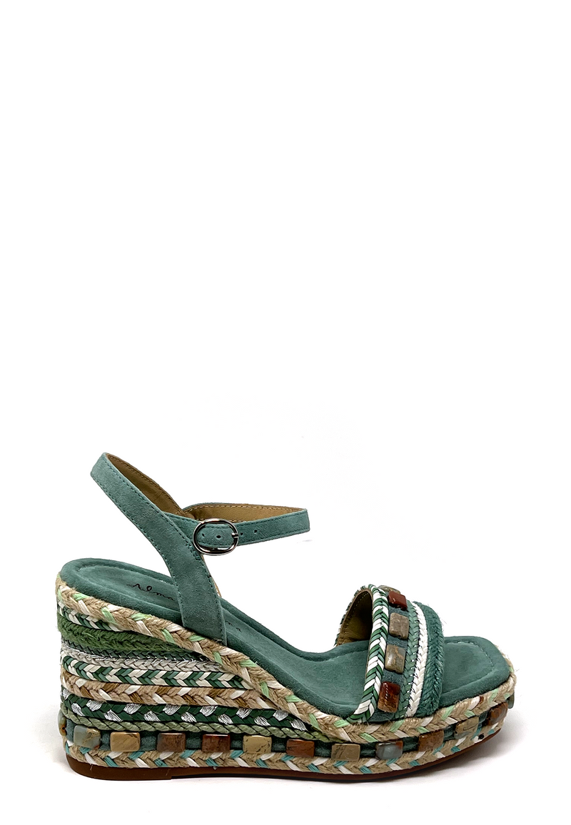 181 Boho Wedges | Jade