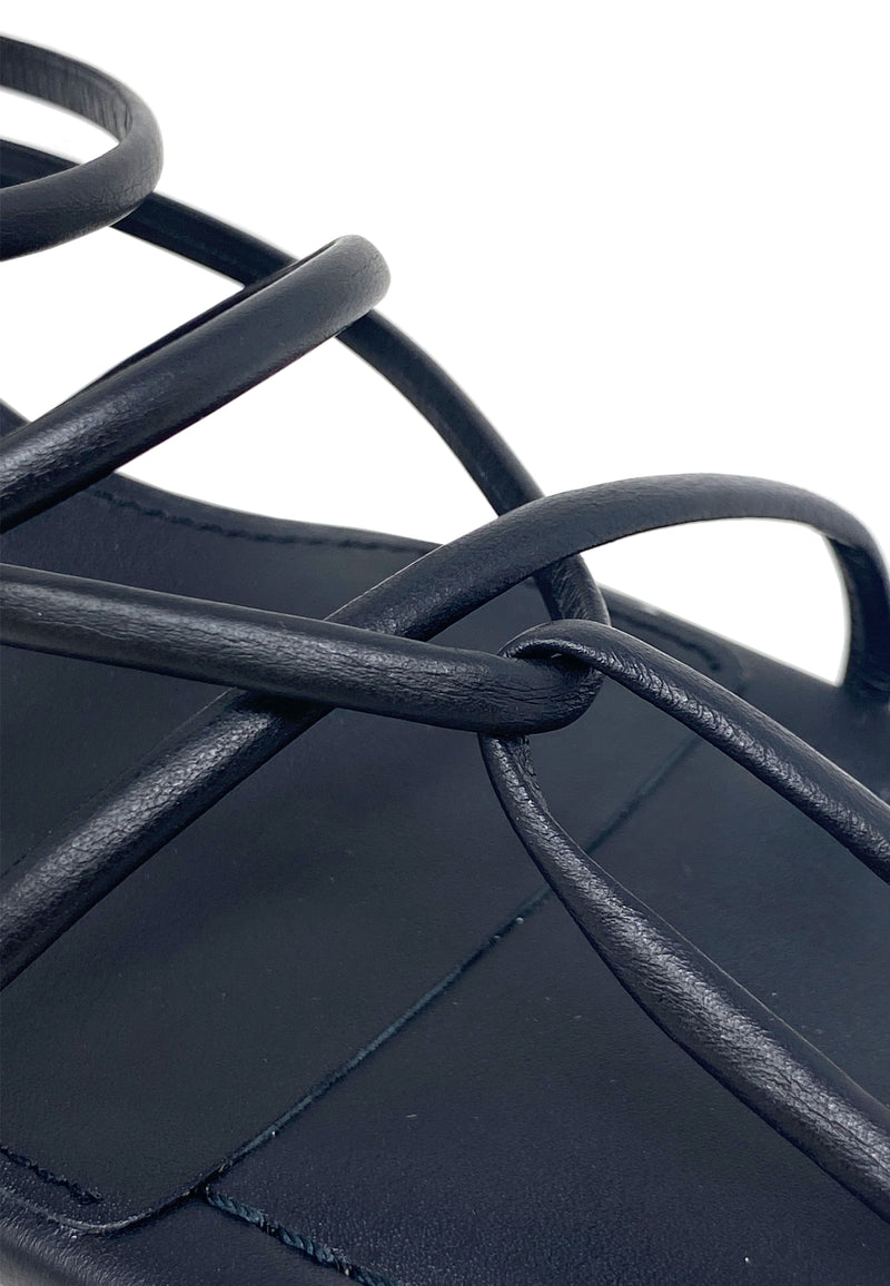 Ginza strappy sandal | Black