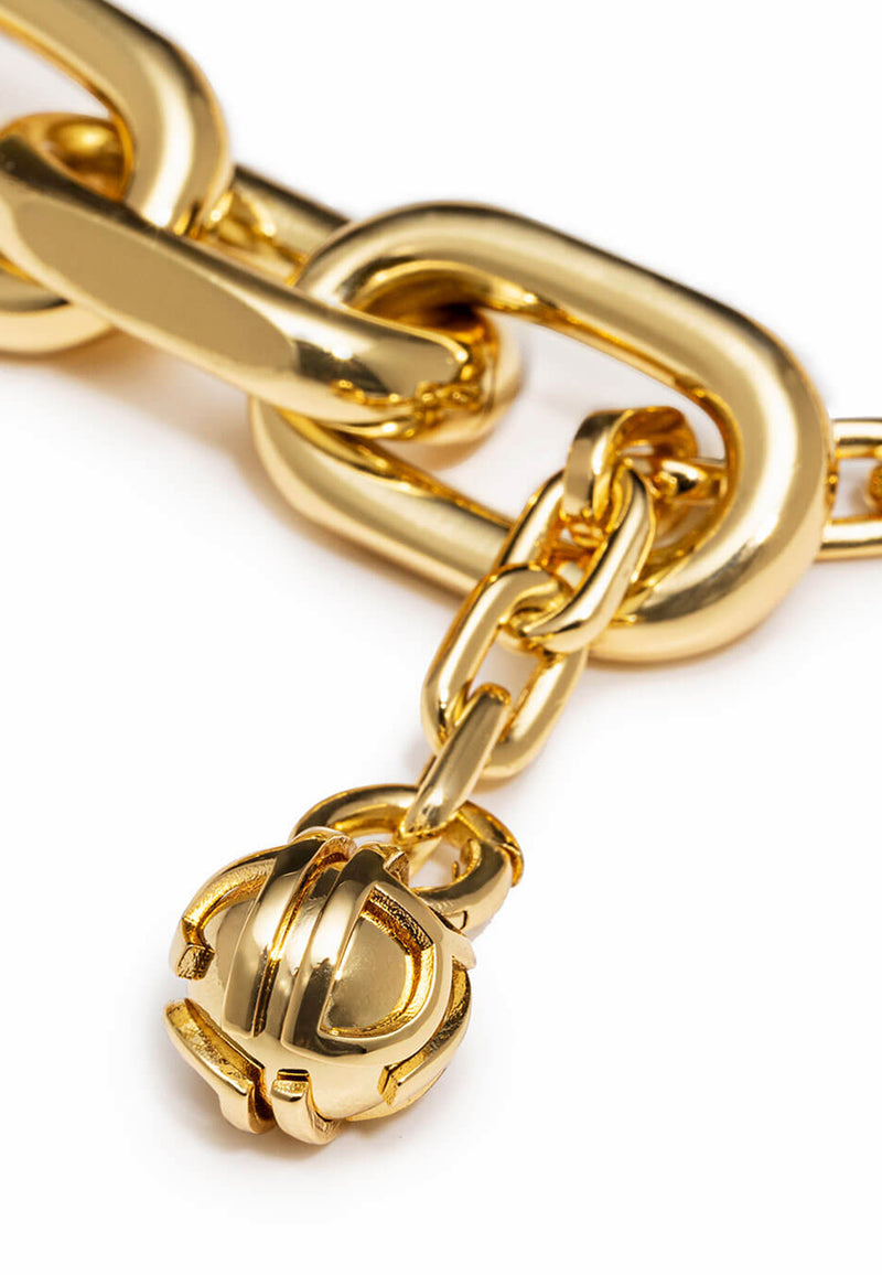 Gradual Chain Necklace | gold