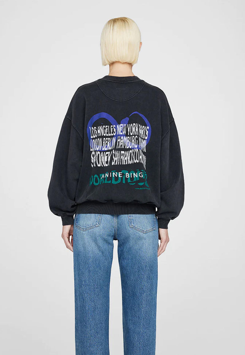 Jaci Viper Sweatshirt | Vasket sort