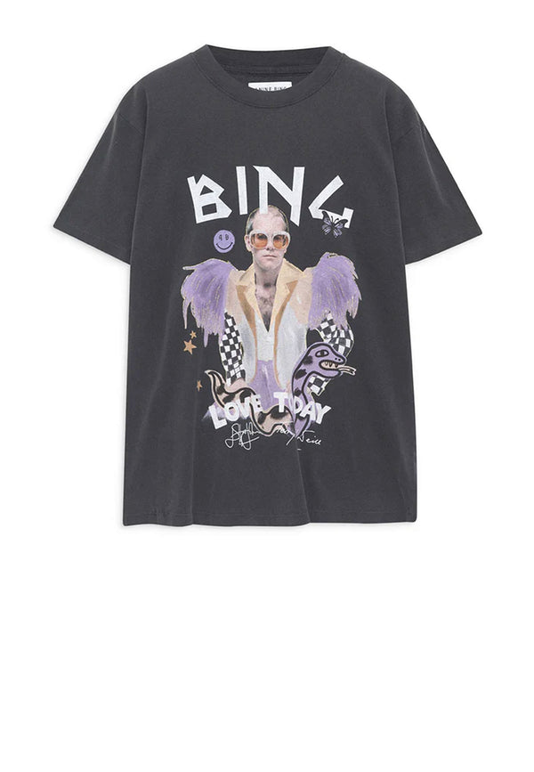 Lili AB x I Scream Color Elton John T-Shirt | Cream