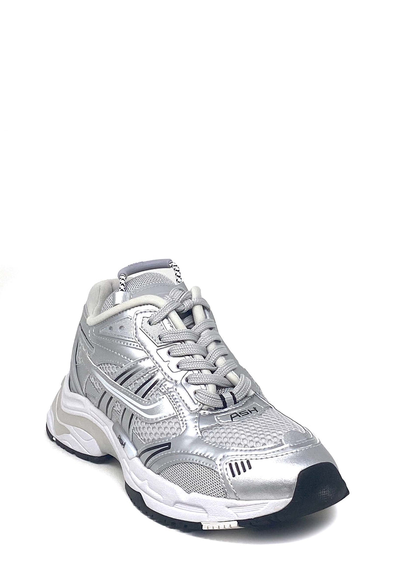 Race05-G Sneaker | Pearlized Silver