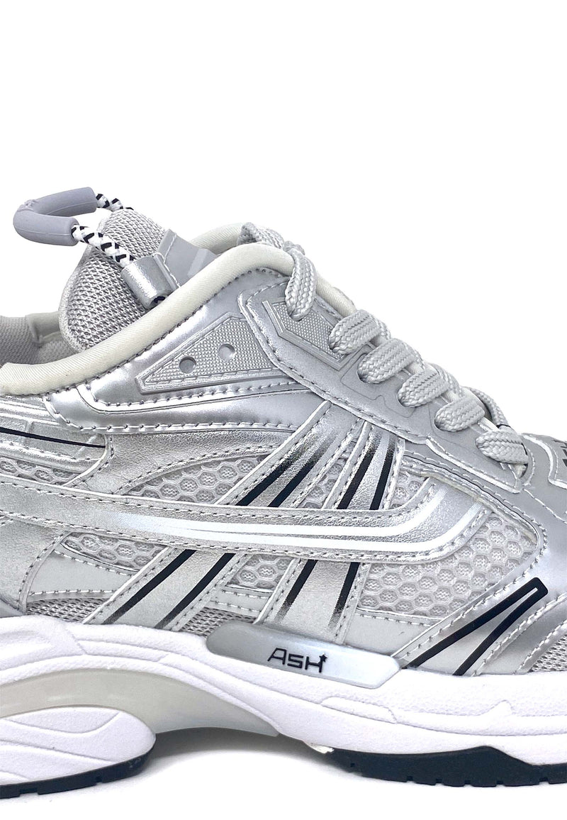 Race05-G Sneaker | Perlebehandlet sølv