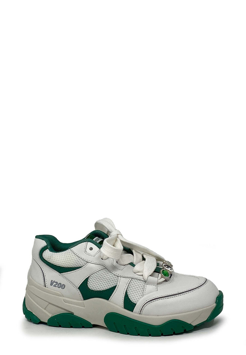 Catfish Sneaker | White Green