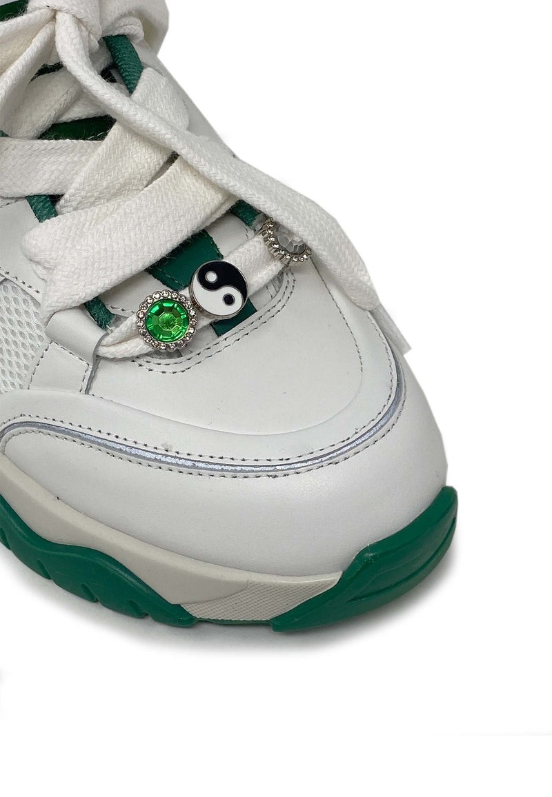 Catfish Sneaker | White Green