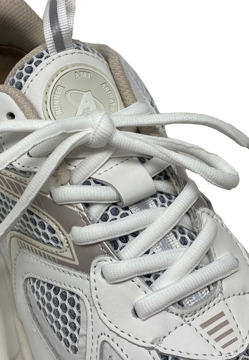 Marathon lav top sneaker | Hvid creme