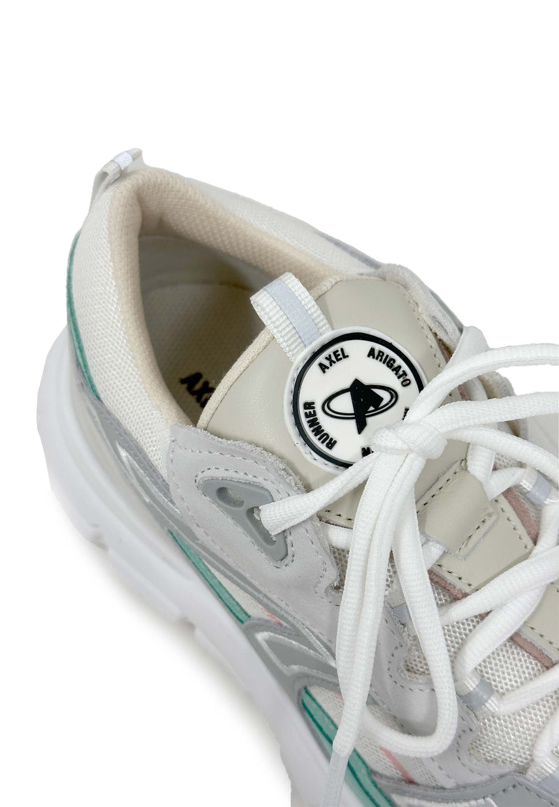 Marathon R-Trail Sneaker | White Dusty Mint