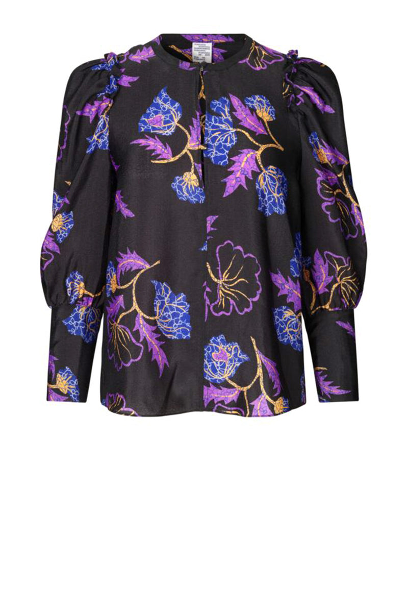 Mitzy Blouse | Black gingko