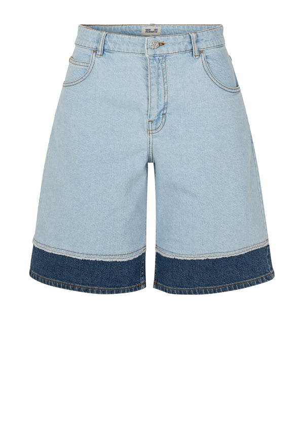 Nava Shorts | Light dark denim