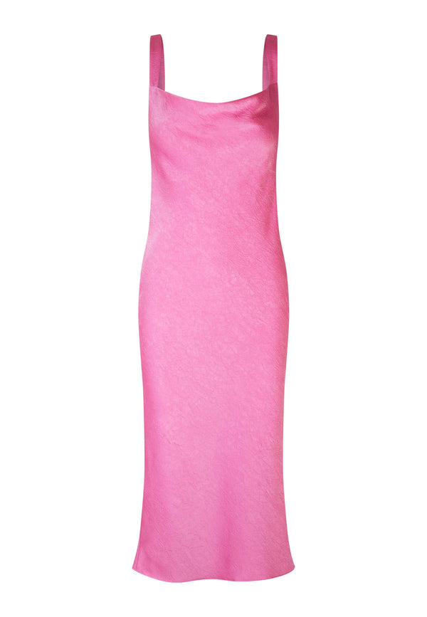 Agamora midi dress | Fuchsia pink