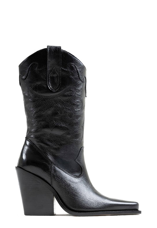 Bonderia Cowboy Boot | Black
