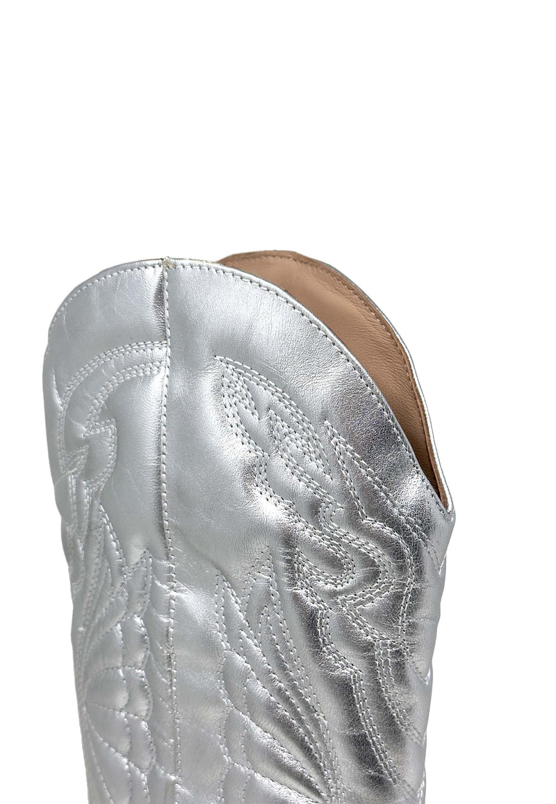 Jukeson Cowboy Boot | Silver