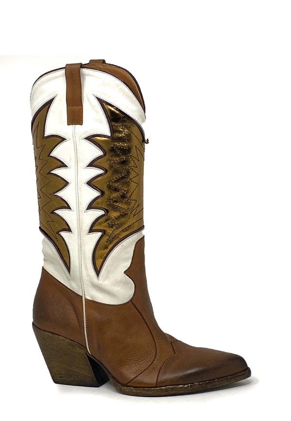 E3481 Cowboy Boot | bronze