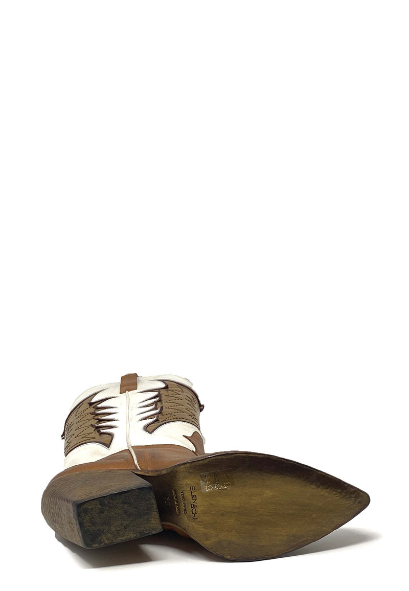 E3481 Cowboystøvle | bronze