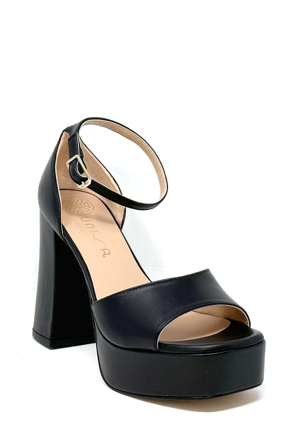 Usual high heel sandal | Black