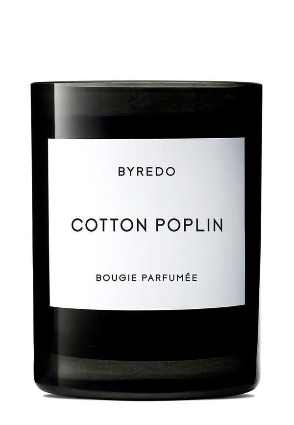 Cotton poplin candle