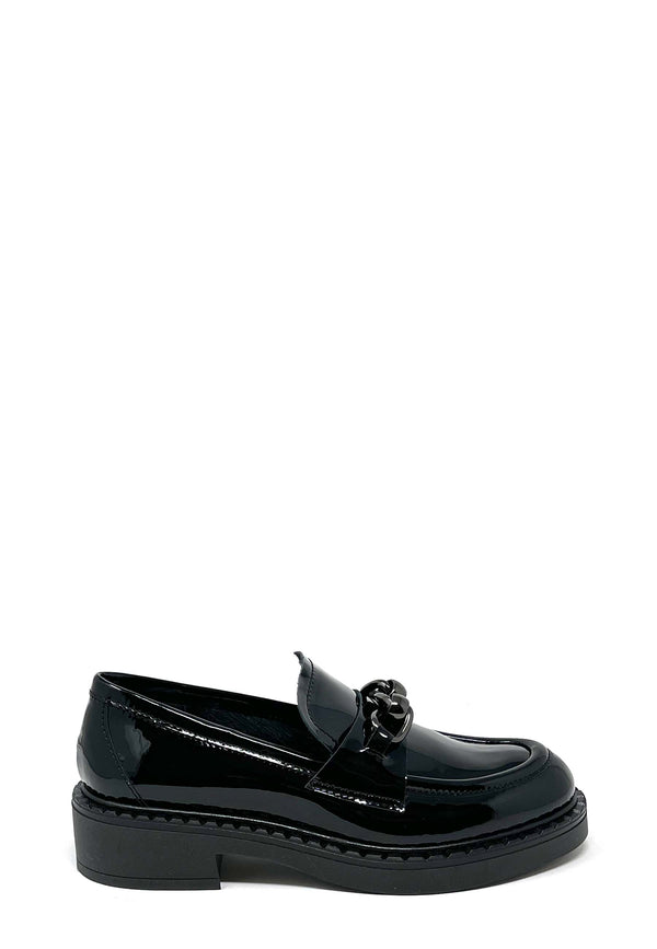 Kay Warm Lining Loafers | Black
